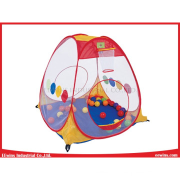 Дети играют палатка с 100шт шарики для детей игры на свежем воздухе